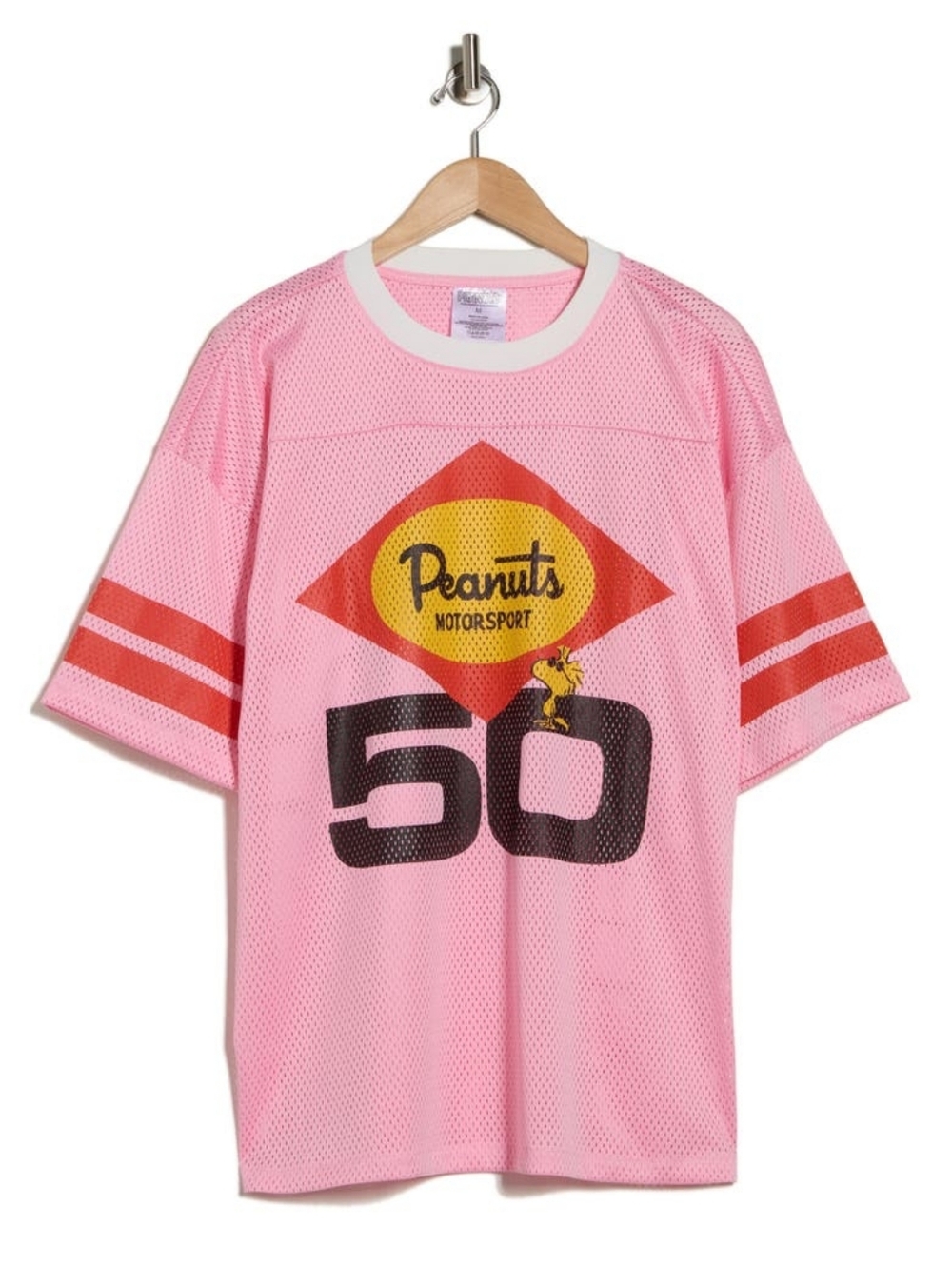 Pink Jersey Mens Size Small Peanuts
